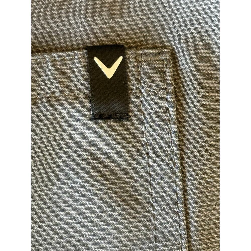 Callaway Mens Performance Golf Chino Pants 38X32 Gray Preppy Business Outdoor - Picture 6 of 9